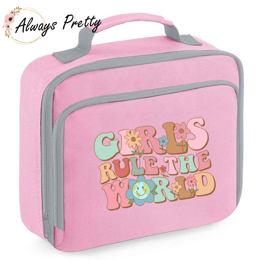 Girls Rule The World Lunch Bag