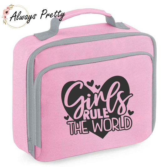 Girls Rule the World Lunch Bag