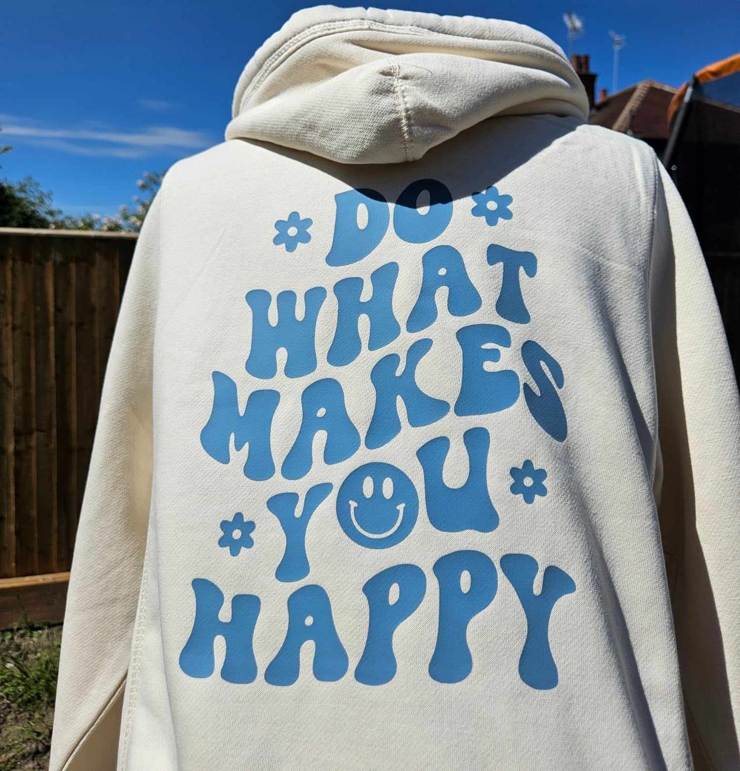 Do What Makes You Happy Cowl Neck Hoodie