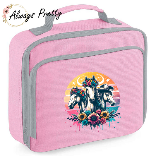 Retro Horse Design Lunch Bag