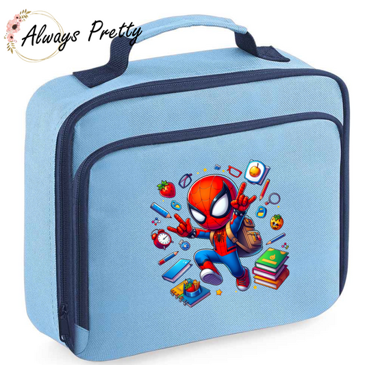 Cartoon Spiderman Lunch Bag