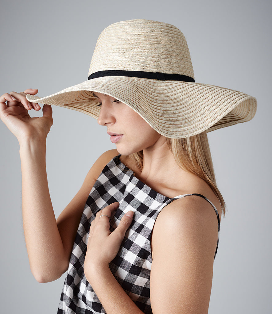 Womens floppy sun best sale hat