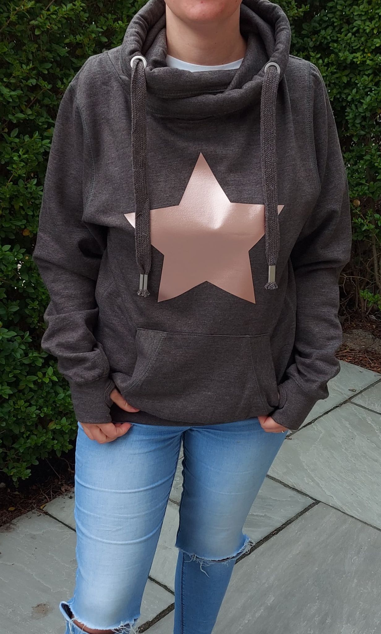 Large Star Chunky Hoodie